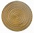 JG de 6 Lugar Americano Ø38cm Espiral Dourado Lyor - Imagem 1