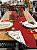 Trilho de Mesa 40x180cm Dupla Face Glamour Azevinho Natal - Imagem 2