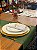 Trilho de Mesa 40x180cm Dupla Face Musgo Azevinho Natal - Imagem 5