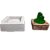 Forma de Silicone - Vaso Quadrado Baixo - Imagem 1