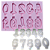 Forma de Silicone - Numeros 0 ao 9 - Imagem 1