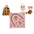 Forma de Silicone - Santinho Santinha Religioso - Imagem 1