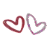 Forma de Silicone - Contorno Coração Torcido - Imagem 2