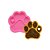 Forma de Silicone - Patinha Urso - Imagem 5