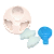 Forma de Silicone - Balão e Nuvem 3 cav - Imagem 1