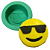 Forma de Silicone - Emoji Oculos de Sol - Imagem 3