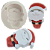 Forma de Silicone - Papai Noel - Imagem 1