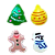 Forma de Silicone - Biscoitos Natal 4 cav - Imagem 2