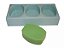 Forma de Silicone - Tradicional Semi Oval 3 cav - Imagem 1