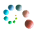 Forma de Silicone - Bolinhas Bola 10 Cav - Imagem 2