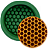 Forma de Silicone - Favo Redondo - Imagem 1
