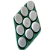 Forma de Silicone - Tradicional Oval P 9 cav - Imagem 2
