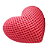 Forma de Silicone - Coração Amore P - Imagem 2