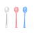 Kit Colher Rosa 13 Cm - 10 Pc - Imagem 7