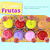 Kit Carimbos Frutas Rosa Bebê - 9 Pc - Imagem 3