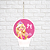 Vela Dupla Face Boneca mod2 - Redonda - Imagem 3