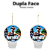 Vela Dupla Face Fortnite - Redonda - Imagem 1