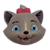 Forma de Silicone - Rosto Gatinha Marie - Imagem 2