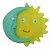Forma de Silicone - Mini Lua e Sol - Imagem 1