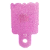 Mini Espátula Acrilico 10x6cm Modelo 12 - Rosa Shine - Imagem 1