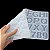 Forma de Silicone - Alfabeto Numeros GG Normal - Imagem 4