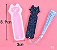 Forma de Silicone - Marcador de Livro Gato Pet - Imagem 2
