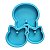 Forma de Silicone - Pingente Gato 3 cav - Imagem 2