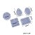 Forma de Silicone - Pingente Formas 10 cav - Imagem 4