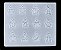 Forma de Silicone - Signos 12 cav mod 2 - Imagem 4
