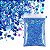 Glitter Flocado Holográfico 11 - Azul Claro 10g - Imagem 1