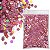 Glitter Flocado Holográfico 19 - Rose 50g - Imagem 1