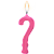 Vela Parabens Pink Interrogacao ? - Imagem 2