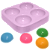 Forma de Silicone - Redondo Pequeno 4cav - Imagem 1