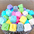Forma de Silicone - Cubo Letra Q - 10 cav - Imagem 1