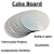 Cake Board Sem Gravação MDF Branco 20cm - Imagem 3
