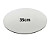 Cake Board Sem Gravação MDF Branco 35cm - Imagem 5