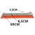 Desempenadeira Pvc 70cm - Imagem 3