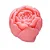 Forma de Silicone - Botão Flor Peônia - Imagem 2
