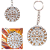 Chaveiro Medalha de São Bento Mod1 - Imagem 1