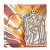 Chaveiro Sagrada Familia Mod2 - Imagem 3