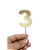 Topo de Bolo Acrílico Numero 3 - Imagem 1