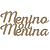 Placa MDF 3mm Marrom Menino ou Menina 60x30cm - Imagem 1