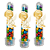 10 Tubetes com Tag - Batizado Anjo - Imagem 2