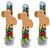 10 Tubetes com Tag - Capivara - Imagem 2