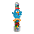 10 Tubetes com Tag - Galinha Azul - Imagem 1