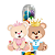 10 Tubetes com Tag - Revelação Ursos Realeza - Imagem 3