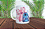 1 Caneca Porcelana 325ml Branca - Stitch Amor pra Toda Vida - Imagem 2