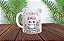 1 Caneca Porcelana 325ml Branca - Coruja Professor Ensinar - Imagem 2