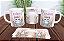 1 Caneca Porcelana 325ml Branca - Coruja Professor Ensinar - Imagem 1
