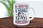 1 Caneca Porcelana 325ml Branca - Professor Mudar Mundo - Imagem 2